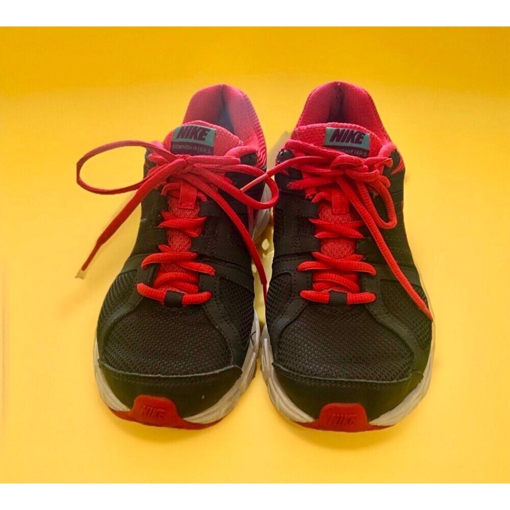 Nike Downshifter 5 Women's Running Shoes Black/Pink/Blue Size 8 [537571-024]